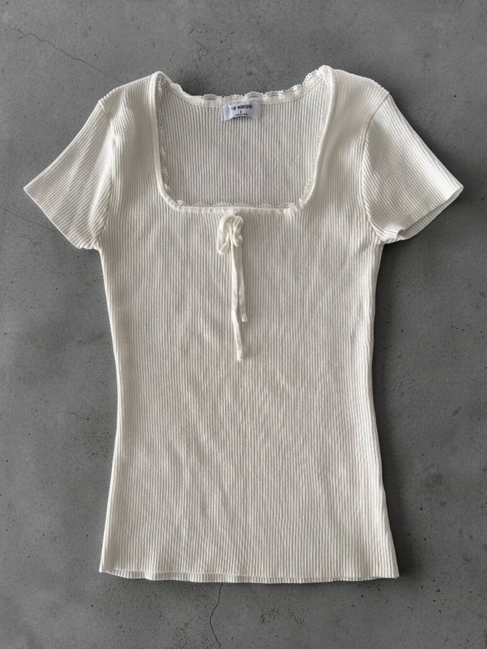 The Workshop White Top Women Size Small